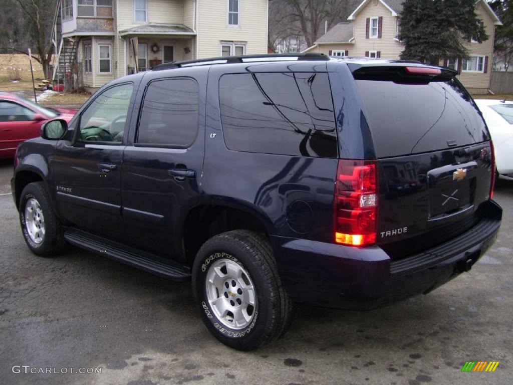 2007 Tahoe LT 4x4 - Dark Blue Metallic / Dark Titanium/Light Titanium photo #7