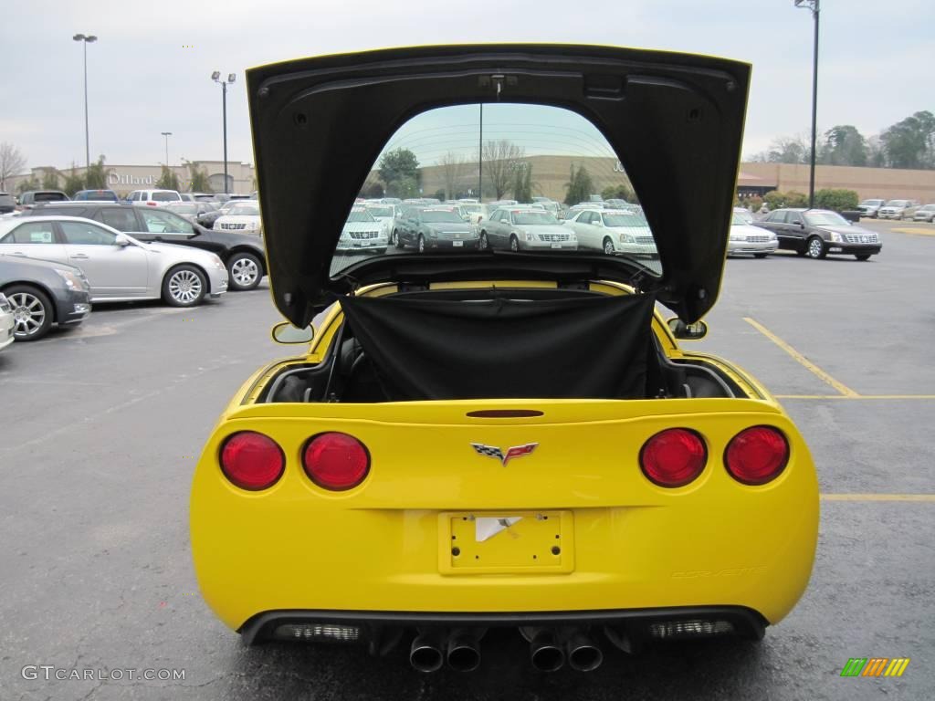 2008 Corvette ZHZ Hertz Edition Coupe - Velocity Yellow / Ebony photo #5