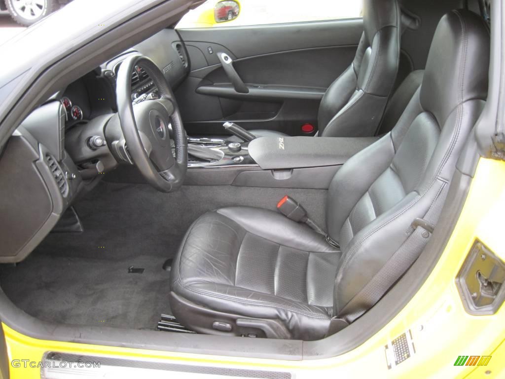 2008 Corvette ZHZ Hertz Edition Coupe - Velocity Yellow / Ebony photo #9