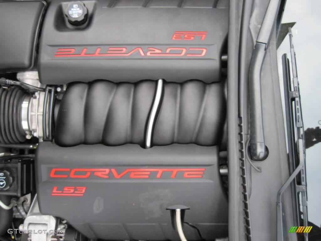 2008 Chevrolet Corvette ZHZ Hertz Edition Coupe 6.2 Liter OHV 16-Valve LS3 V8 Engine Photo #26290334