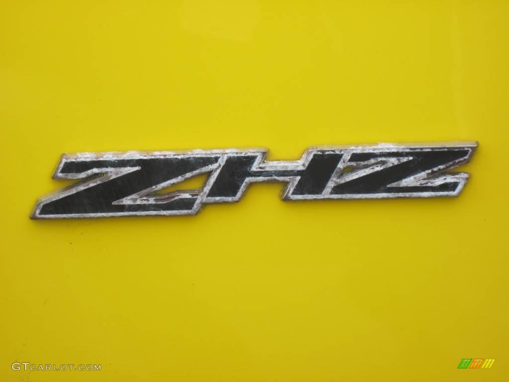 2008 Corvette ZHZ Hertz Edition Coupe - Velocity Yellow / Ebony photo #15