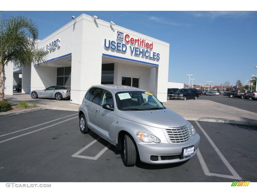 2009 PT Cruiser LX - Bright Silver Metallic / Pastel Slate Gray photo #1