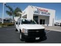 2009 Summit White Chevrolet Silverado 1500 Extended Cab  photo #2