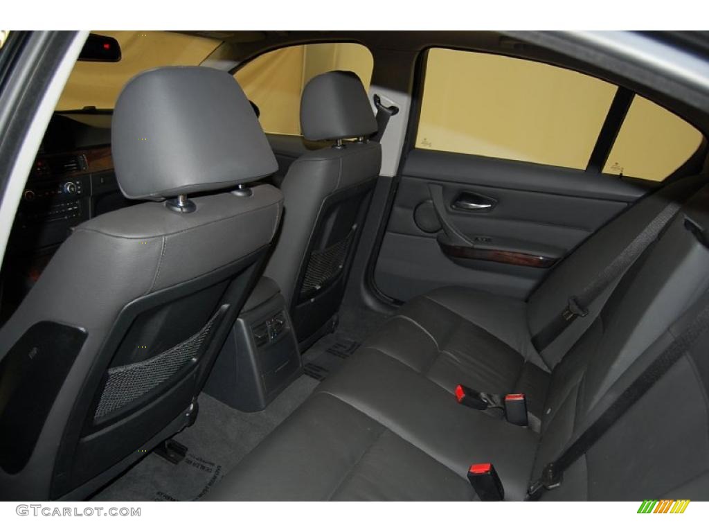 2008 3 Series 335i Sedan - Black Sapphire Metallic / Black photo #25
