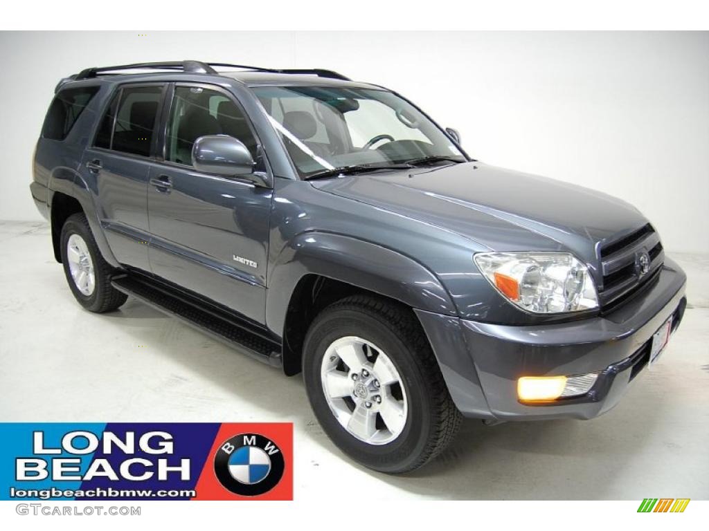 2005 4Runner Limited - Pacific Blue Metallic / Stone photo #1