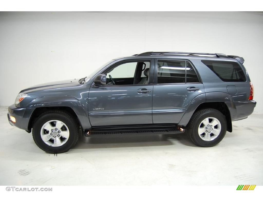 2005 4Runner Limited - Pacific Blue Metallic / Stone photo #10