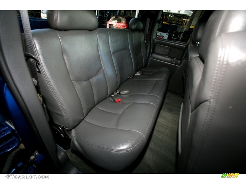 2003 Silverado 1500 SS Extended Cab AWD - Arrival Blue Metallic / Dark Charcoal photo #25