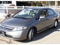 2008 Galaxy Gray Metallic Honda Civic Hybrid Sedan  photo #2