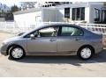 2008 Galaxy Gray Metallic Honda Civic Hybrid Sedan  photo #9