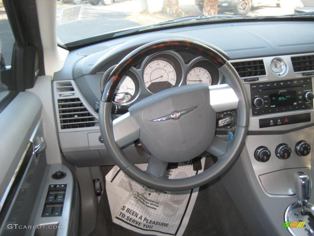 2007 Sebring Limited Sedan - Modern Blue Pearl / Dark Slate Gray/Light Slate Gray photo #11