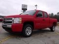 2010 Victory Red Chevrolet Silverado 1500 LS Extended Cab  photo #1