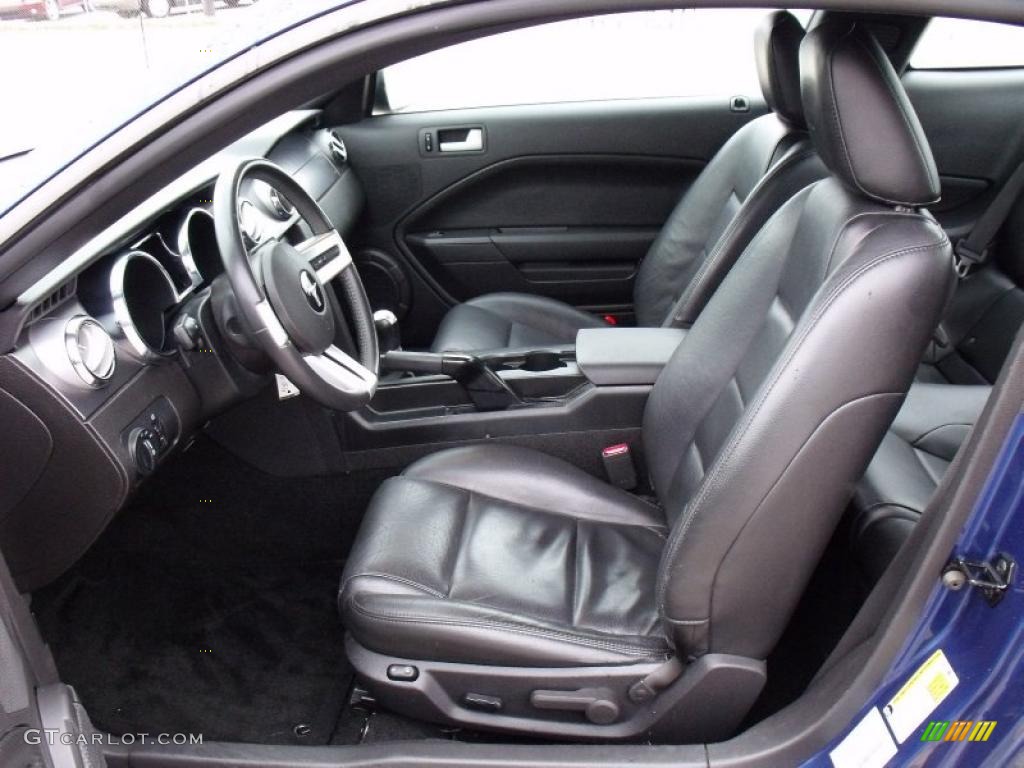 2007 Mustang V6 Premium Coupe - Vista Blue Metallic / Dark Charcoal photo #10