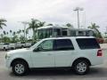 2009 White Platinum Tri-Coat Metallic Ford Expedition XLT 4x4  photo #7