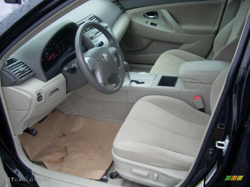 2007 Camry LE - Black / Bisque photo #6