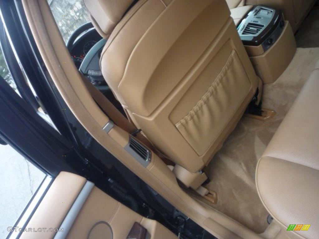 2007 7 Series 750i Sedan - Black Sapphire Metallic / Natural Brown photo #29