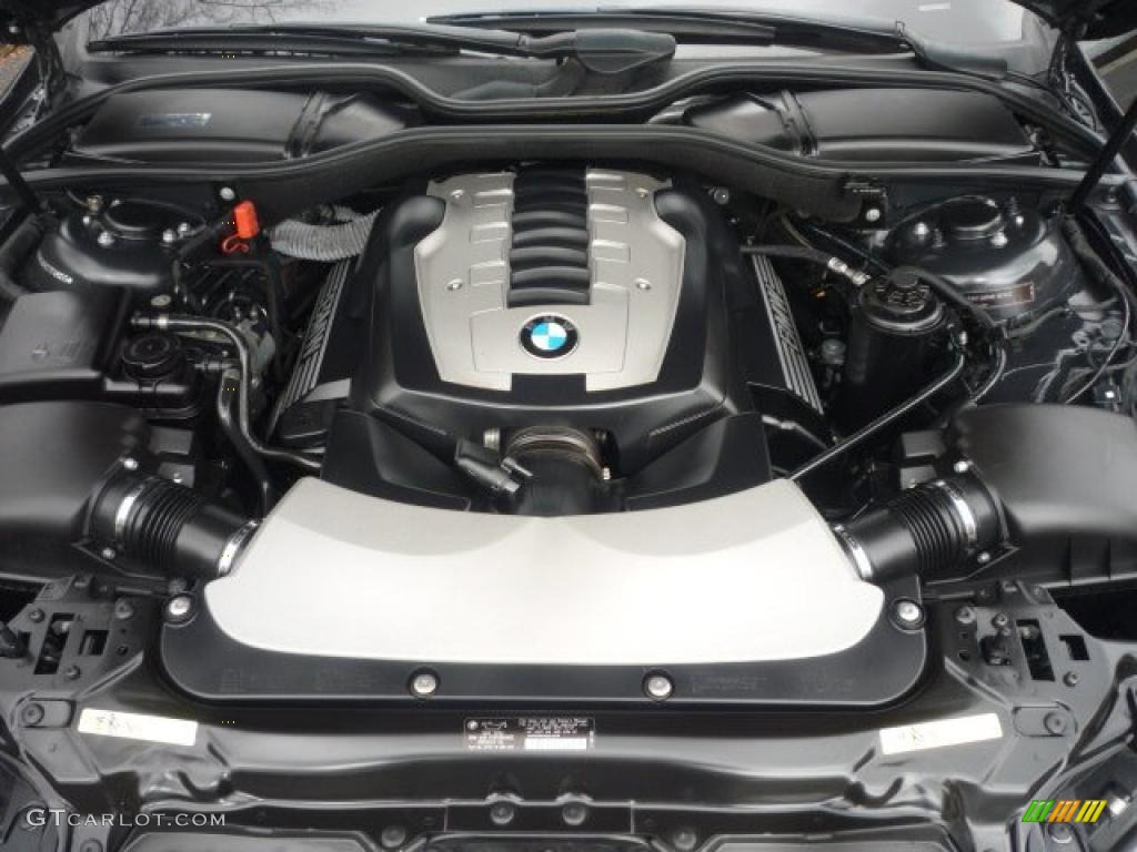 2007 7 Series 750i Sedan - Black Sapphire Metallic / Natural Brown photo #42