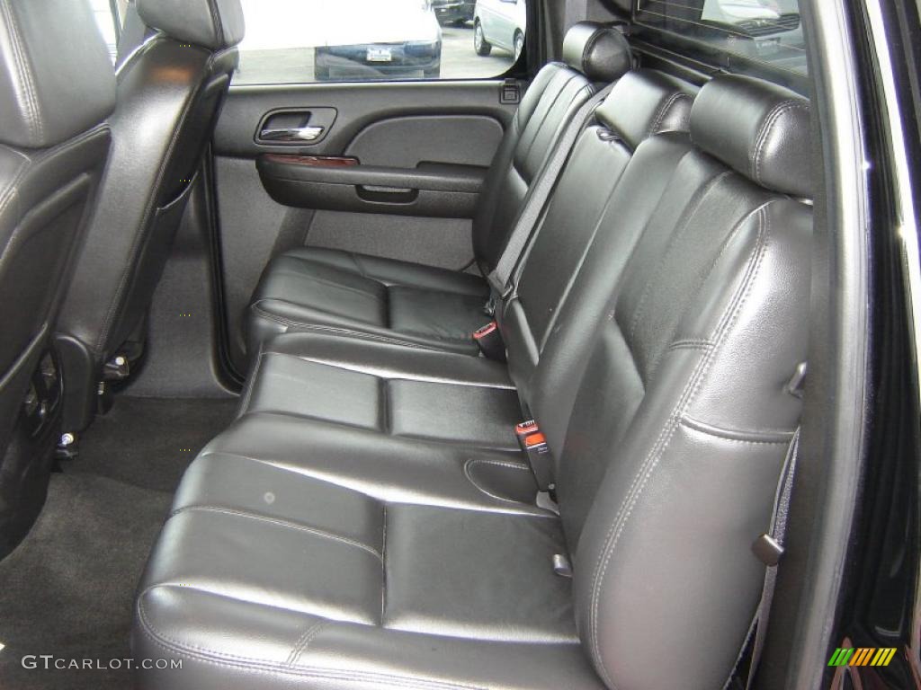 2008 Avalanche LTZ 4x4 - Black / Ebony photo #11