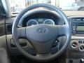 2008 Charcoal Gray Hyundai Accent GLS Sedan  photo #10