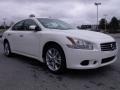 2010 Winter Frost White Nissan Maxima 3.5 SV  photo #7