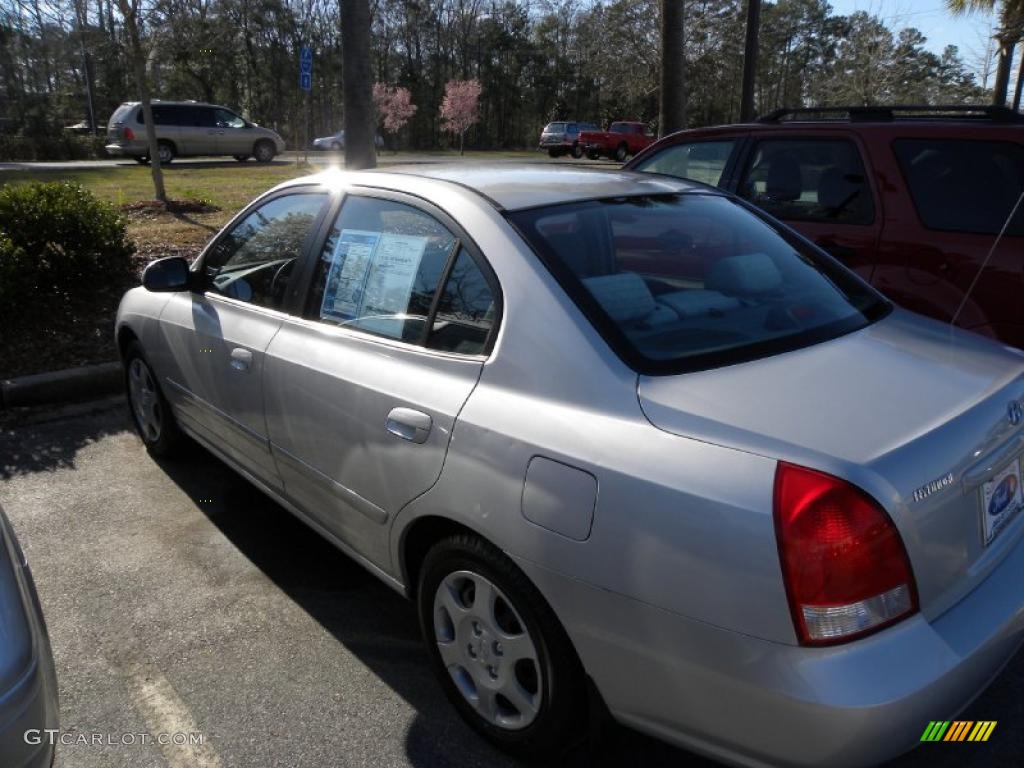 2001 Elantra GLS - Pewter / Gray photo #2