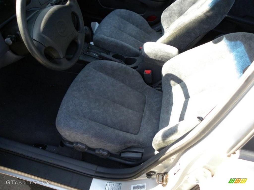 2001 Elantra GLS - Pewter / Gray photo #4