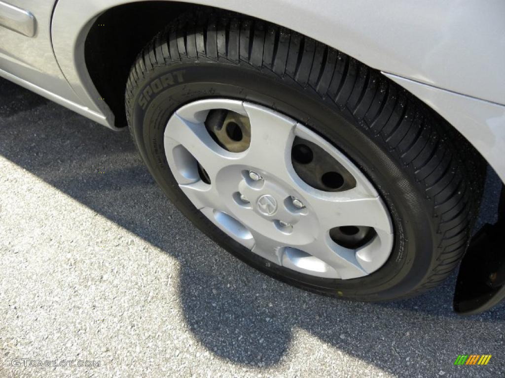 2001 Elantra GLS - Pewter / Gray photo #14