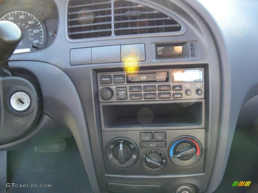 2001 Elantra GLS - Pewter / Gray photo #16