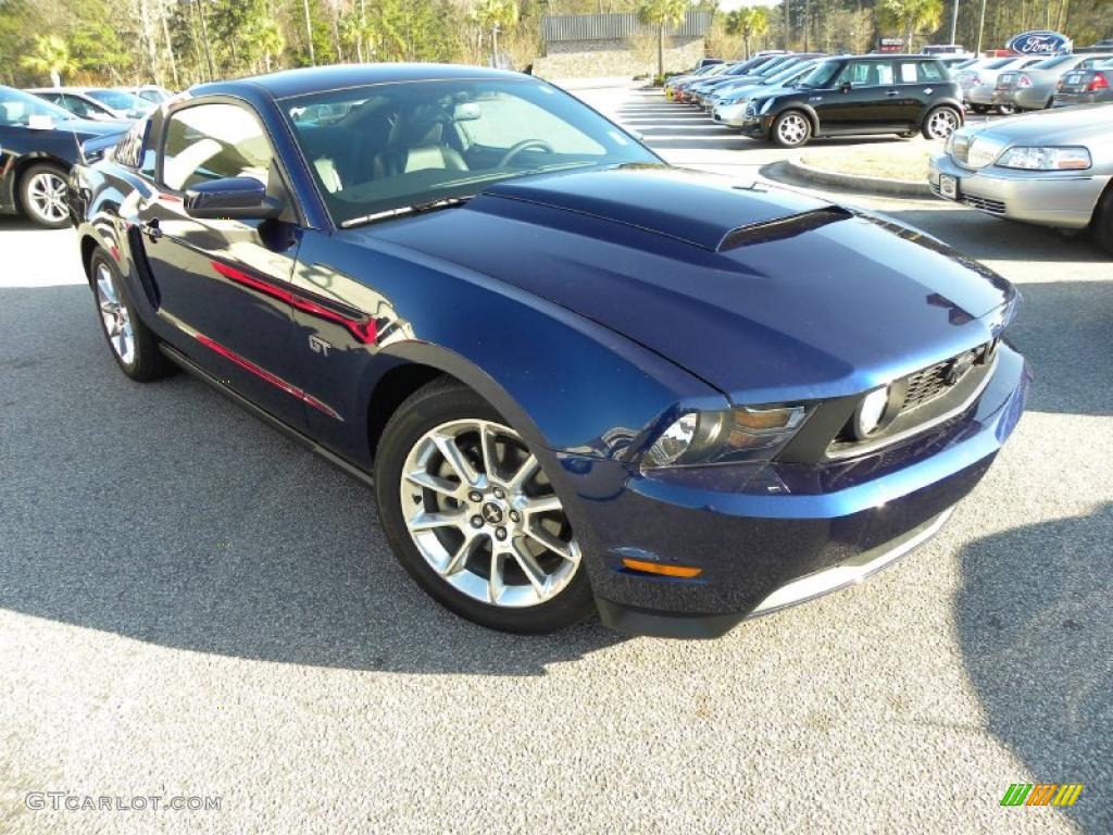 2010 Mustang GT Premium Coupe - Kona Blue Metallic / Charcoal Black photo #1