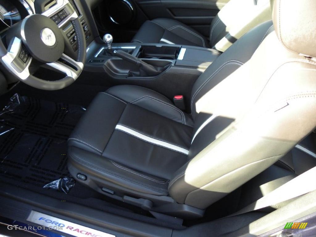 2010 Mustang GT Premium Coupe - Kona Blue Metallic / Charcoal Black photo #4