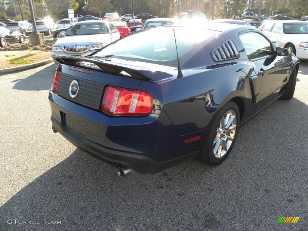 2010 Mustang GT Premium Coupe - Kona Blue Metallic / Charcoal Black photo #10