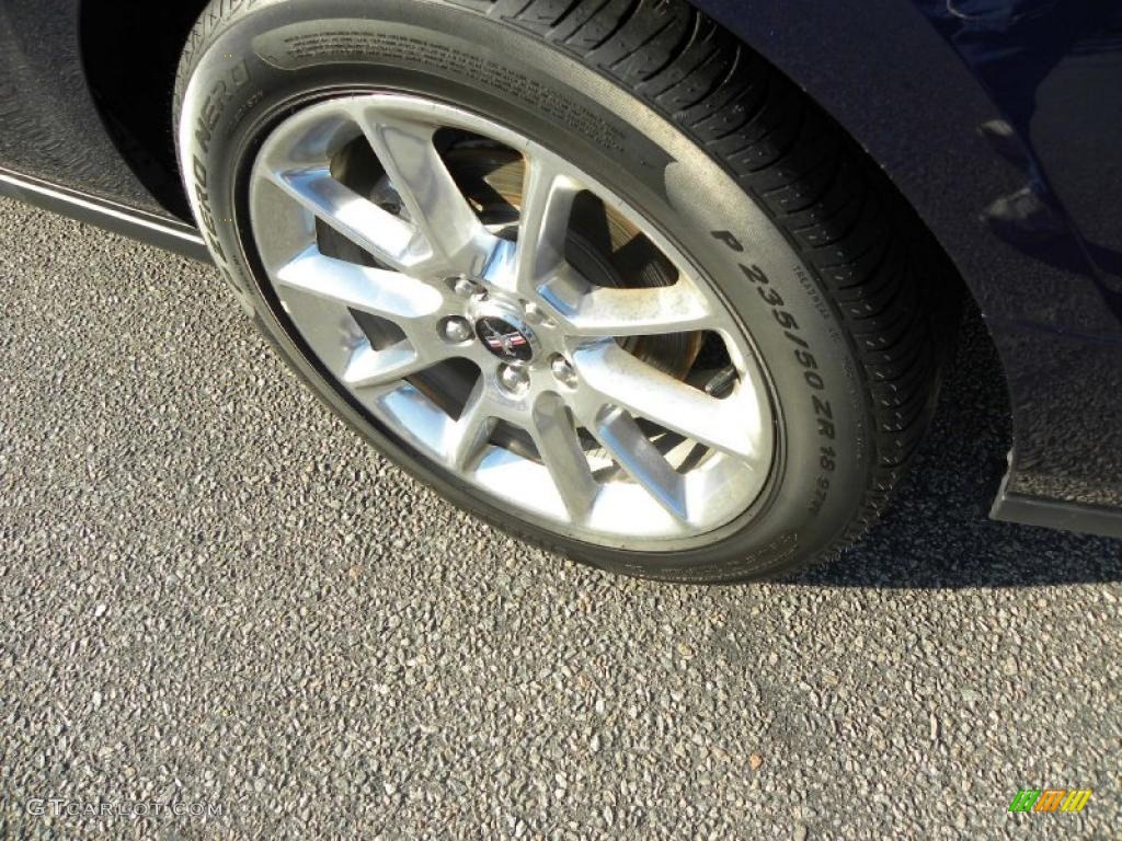 2010 Mustang GT Premium Coupe - Kona Blue Metallic / Charcoal Black photo #13