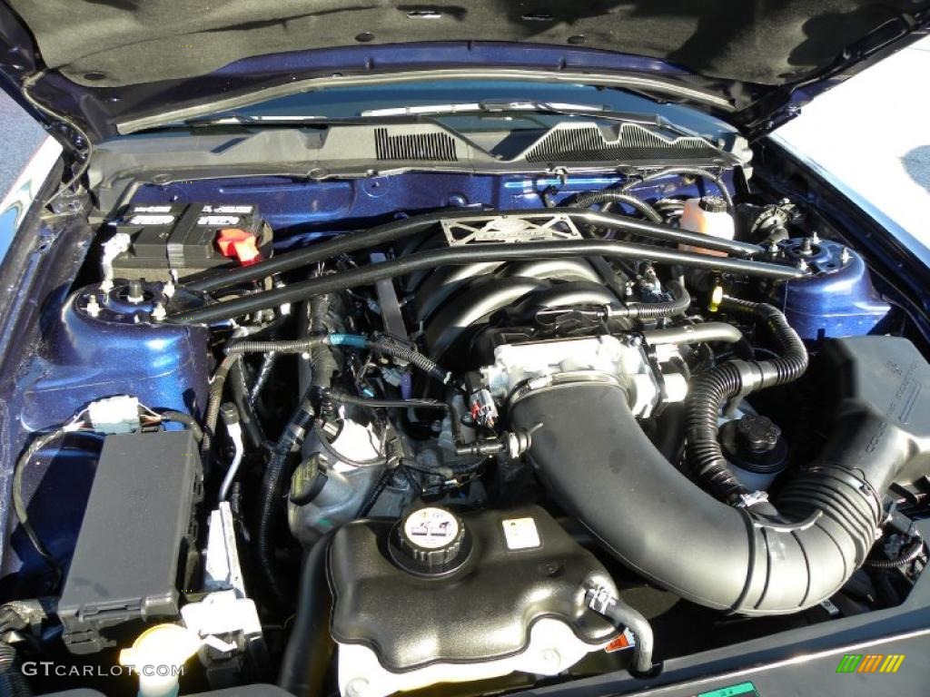 2010 Mustang GT Premium Coupe - Kona Blue Metallic / Charcoal Black photo #15