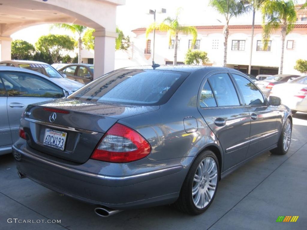 2008 E 350 Sedan - Flint Grey Metallic / Cashmere photo #2