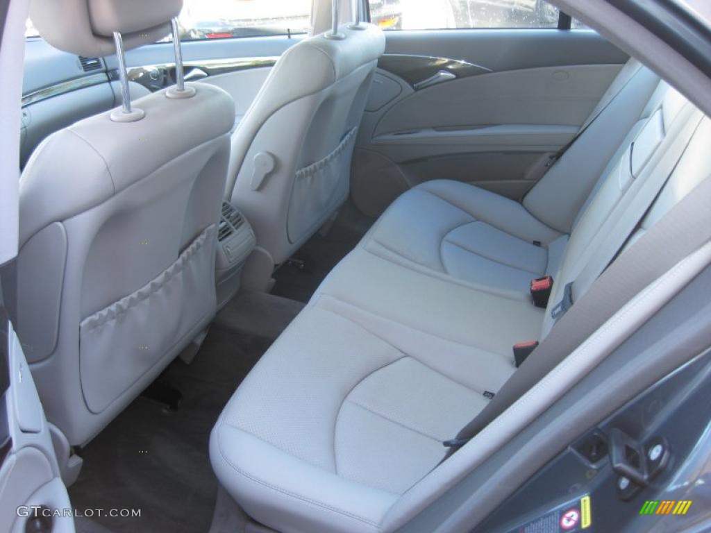 2008 E 350 Sedan - Flint Grey Metallic / Cashmere photo #17