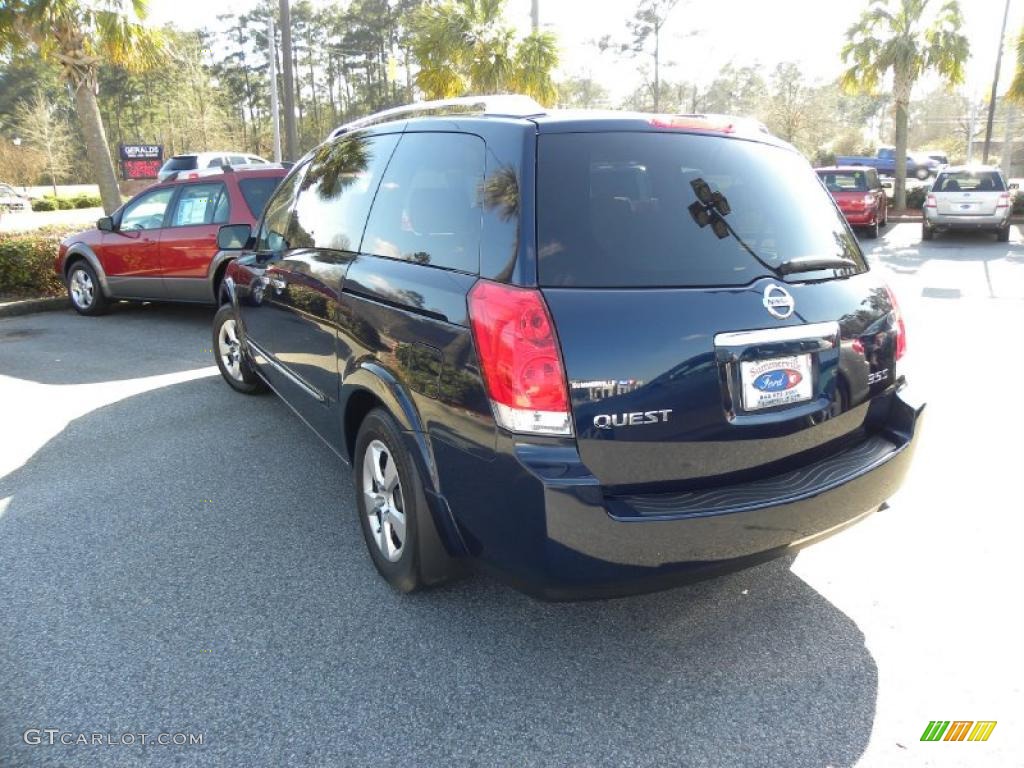 2009 Quest 3.5 SE - Majestic Blue / Gray photo #14