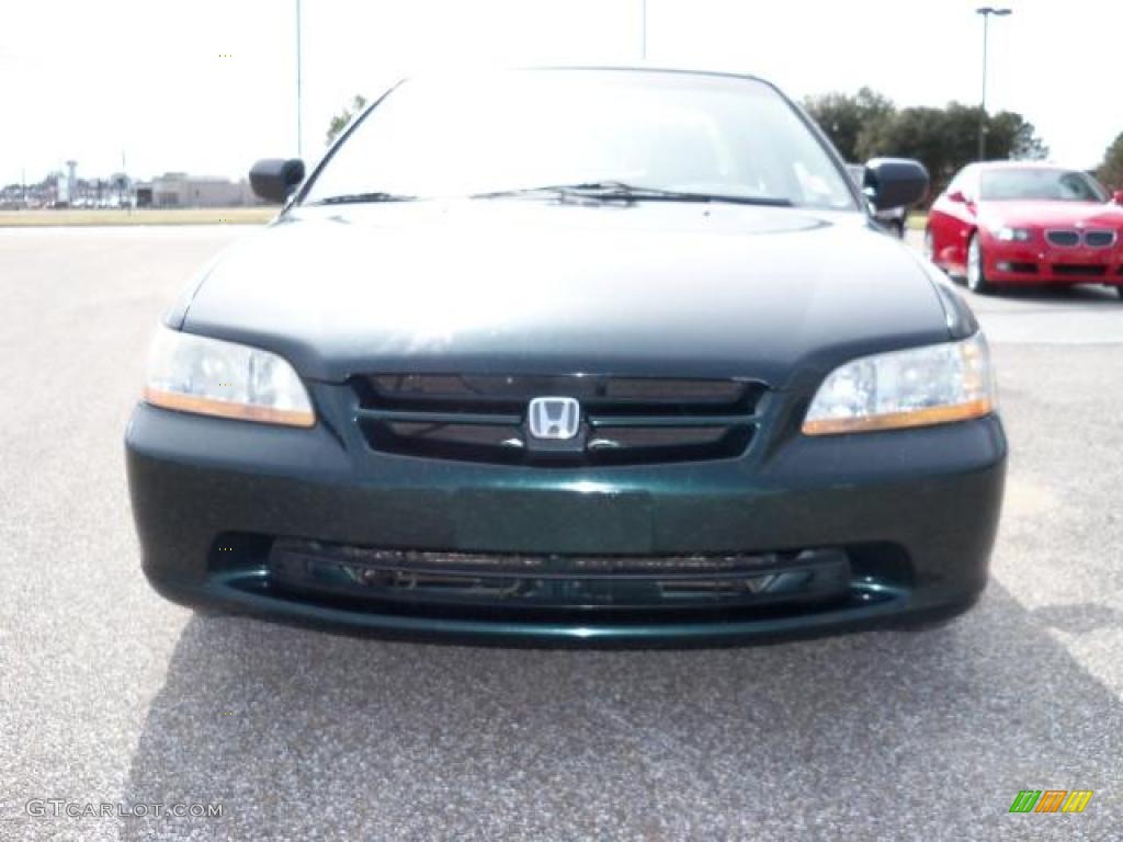 1999 Accord EX V6 Sedan - Dark Emerald Pearl / Ivory photo #9