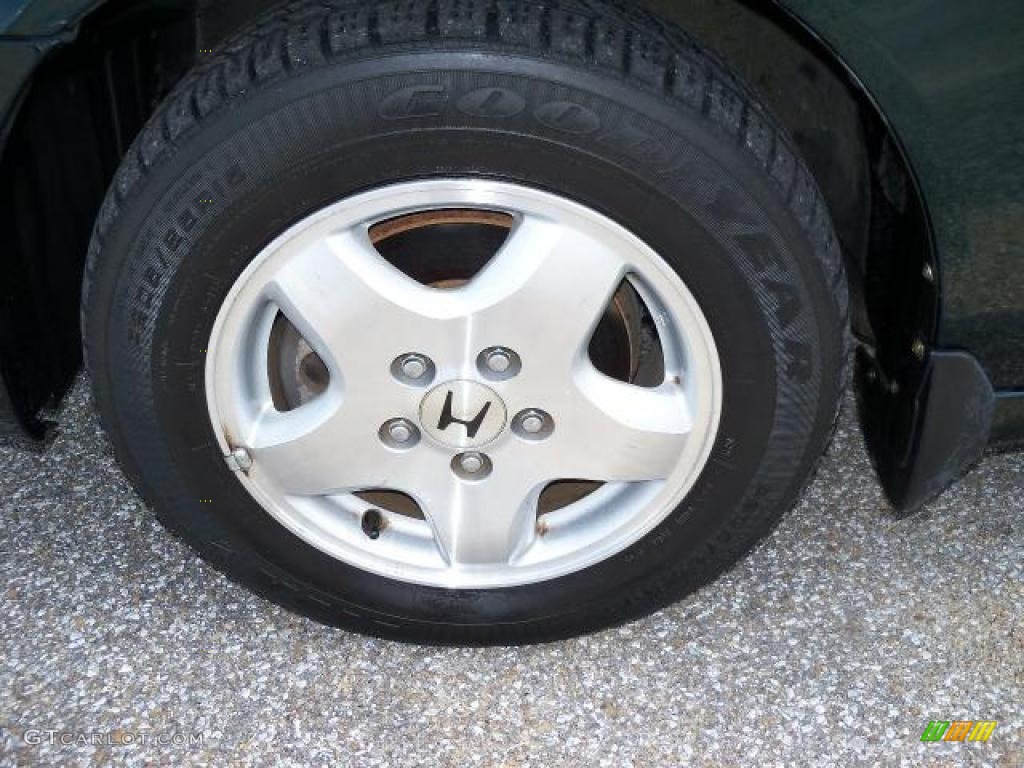 1999 Accord EX V6 Sedan - Dark Emerald Pearl / Ivory photo #10