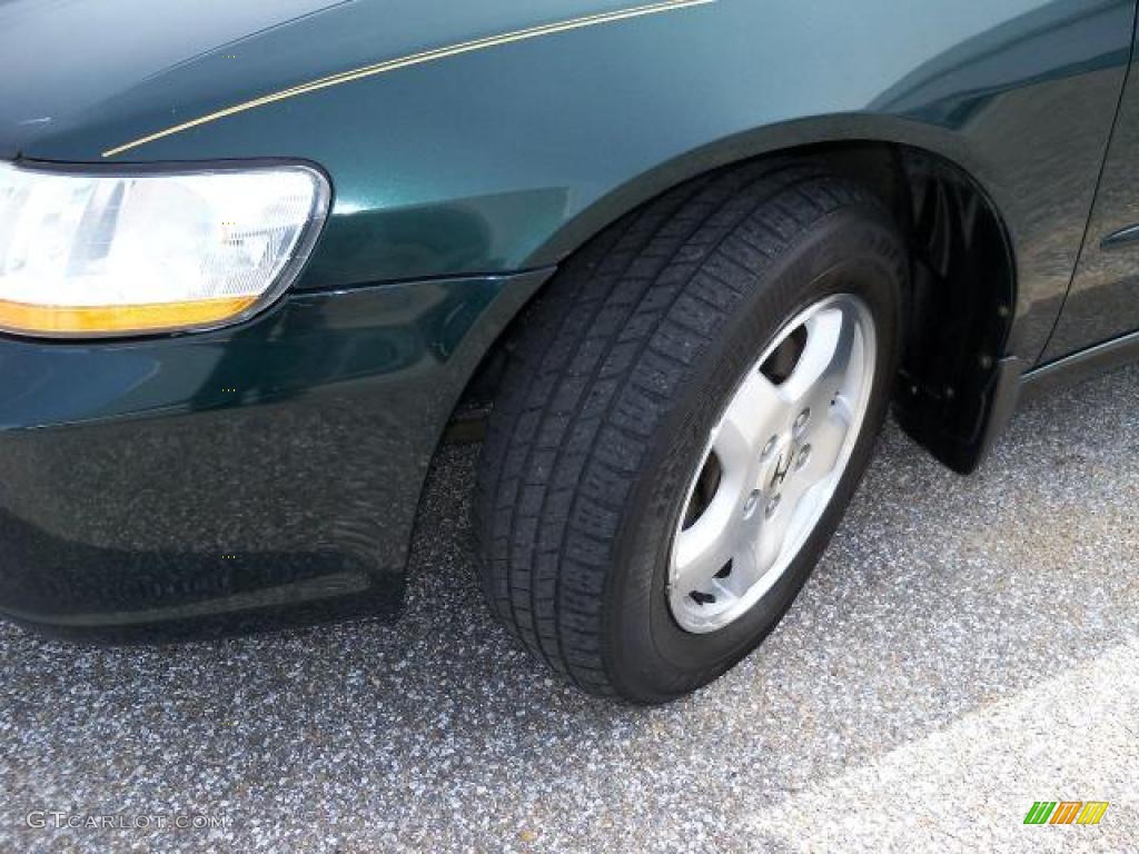 1999 Accord EX V6 Sedan - Dark Emerald Pearl / Ivory photo #11