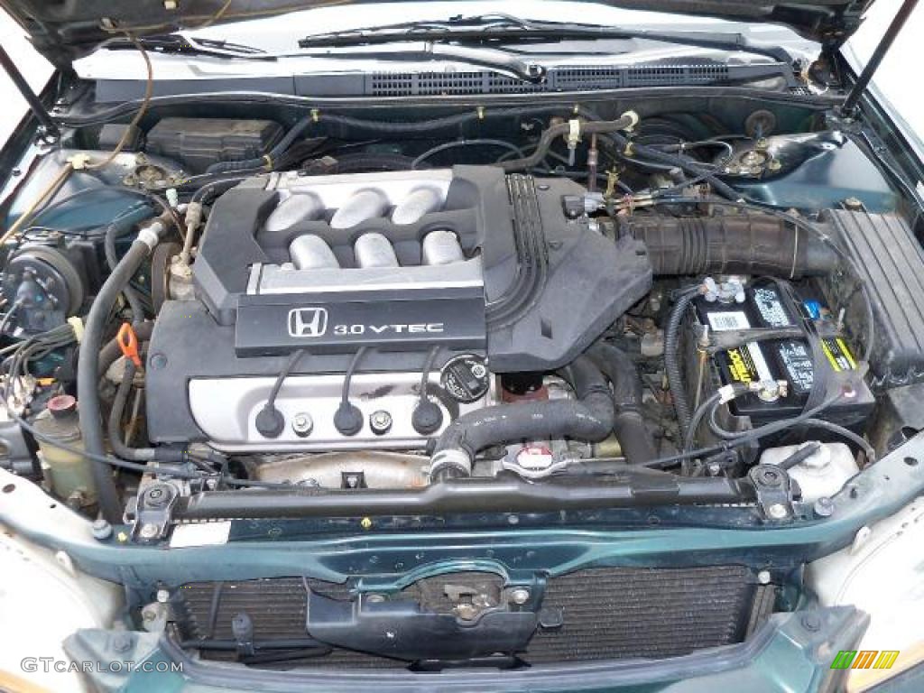 1999 Accord EX V6 Sedan - Dark Emerald Pearl / Ivory photo #12