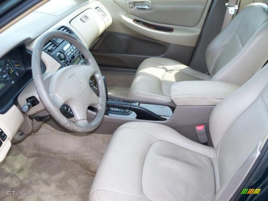 1999 Accord EX V6 Sedan - Dark Emerald Pearl / Ivory photo #16