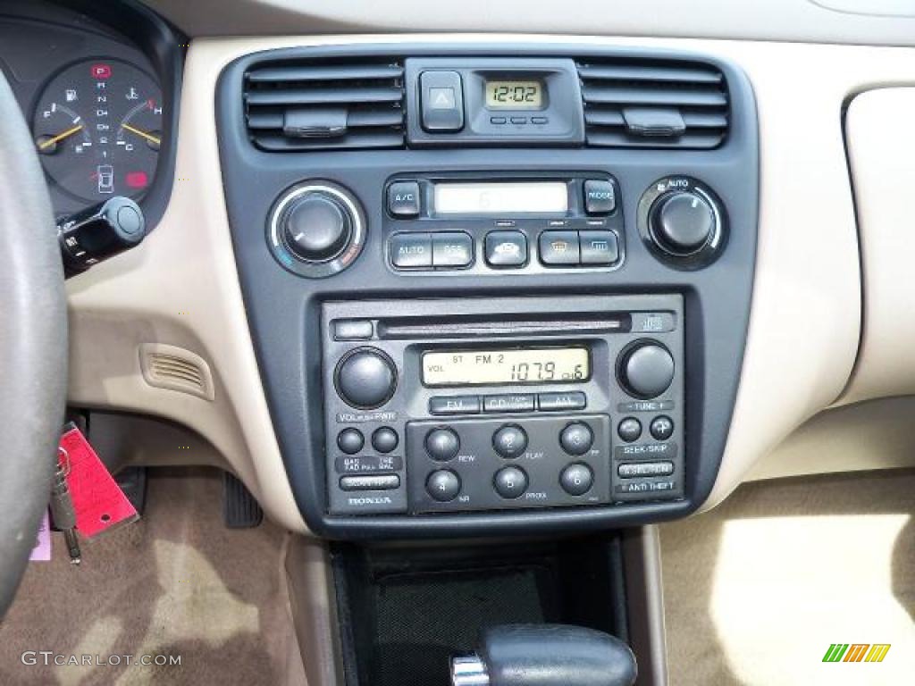 1999 Accord EX V6 Sedan - Dark Emerald Pearl / Ivory photo #22
