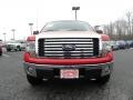 2010 Vermillion Red Ford F150 XLT SuperCrew 4x4  photo #7