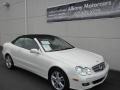 2007 Arctic White Mercedes-Benz CLK 350 Cabriolet  photo #23