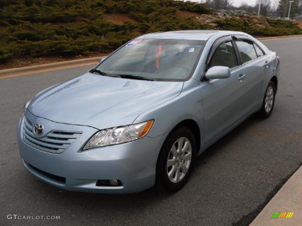 Sky Blue Pearl Toyota Camry