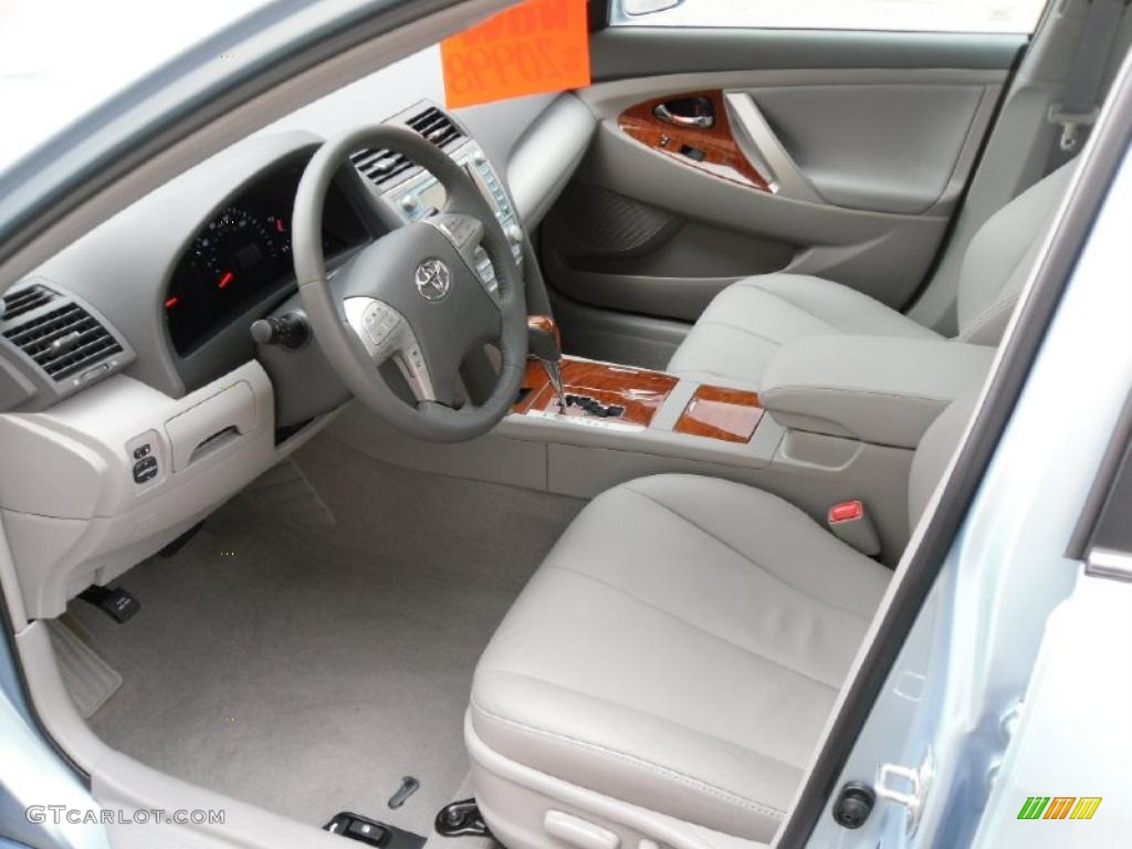 2009 Camry XLE - Sky Blue Pearl / Ash photo #30
