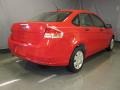 2008 Vermillion Red Ford Focus S Sedan  photo #3