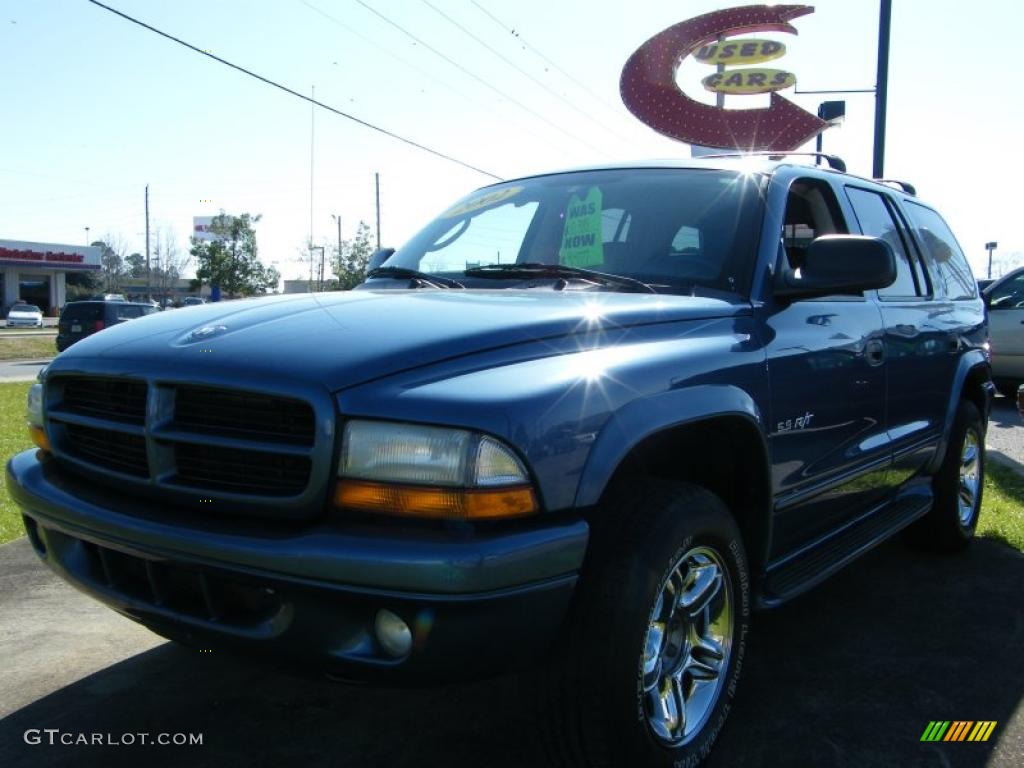 2002 Durango R/T 4x4 - Atlantic Blue Pearl / Dark Slate Gray photo #1