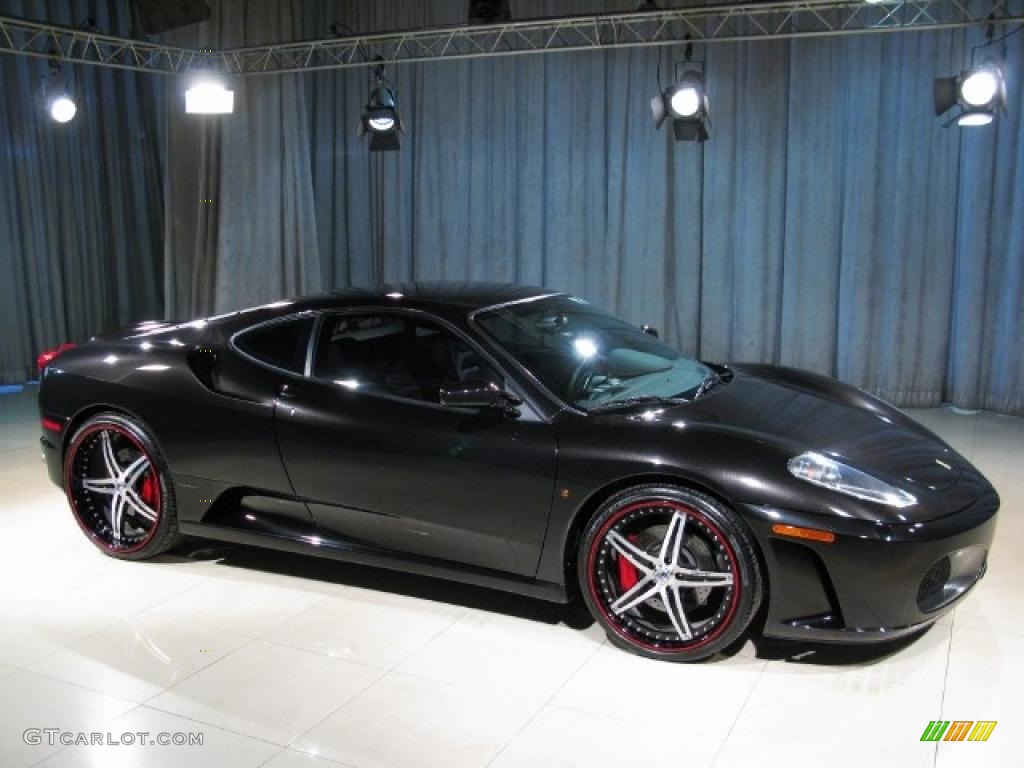 2006 F430 Coupe F1 - Nuovo Nero Daytona (Black Metallic) / Nero (Black) photo #3