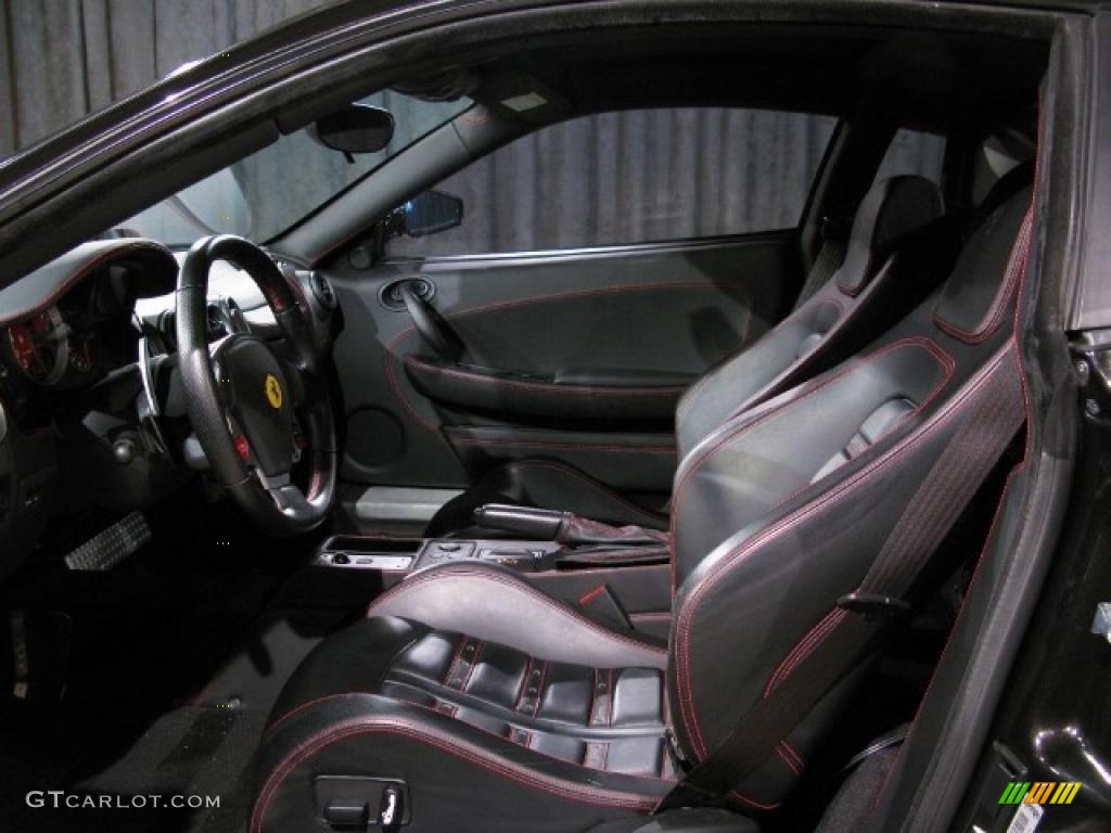 2006 F430 Coupe F1 - Nuovo Nero Daytona (Black Metallic) / Nero (Black) photo #6