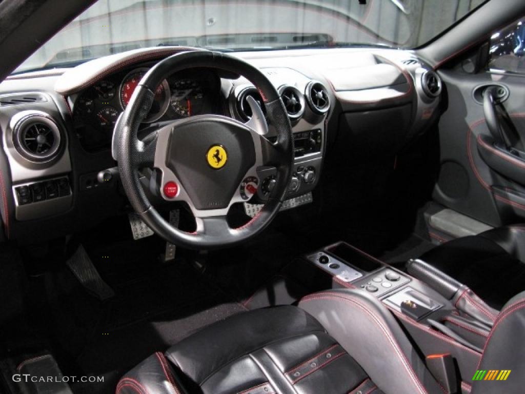 2006 F430 Coupe F1 - Nuovo Nero Daytona (Black Metallic) / Nero (Black) photo #7